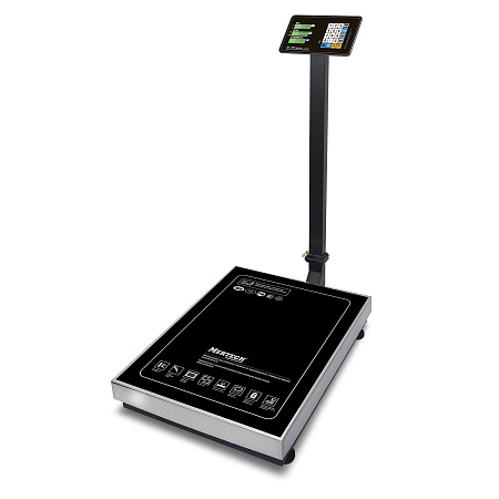 Торговые напольные весы M-ER 333 ACLP-150.20/50 "TRADER" с расч. стоимости LCD с RS-232 в лизинг