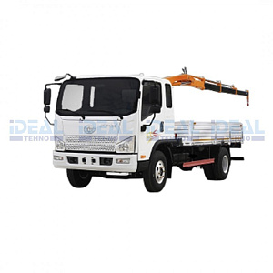 Бортовой автомобиль с кран-манипулятором FAW Tiger-VH 4x2 VUM3120 - 5 т в лизинг
