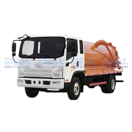 Ассенизационная автомашина FAW Tiger-VH 4x2 VUM1110 - 6 куб.м в лизинг