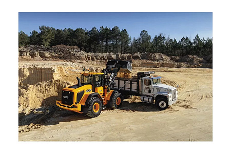 Фронтальный погрузчик JCB 437 в лизинг