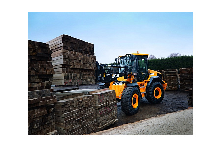 Фронтальный погрузчик JCB 417 в лизинг