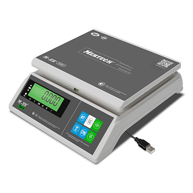 Порционные весы M-ER 326 AFU-32.1 "Post II" LCD USB-COM в лизинг