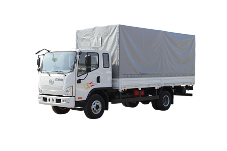 Автофургон бортовой с тентом FAW Tiger VH VUM1110; 4x2; 24.7м³