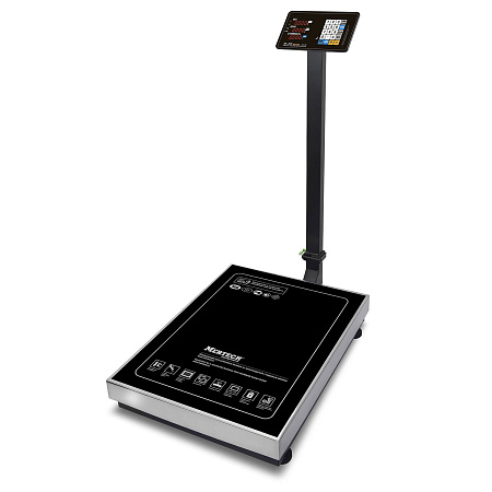 Торговые напольные весы M-ER 333 ACLP-150.20/50 "TRADER" с расч. стоимости LED с RS232 в лизинг