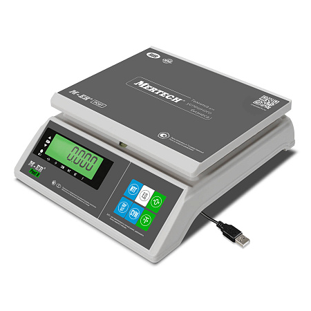 Порционные весы M-ER 326 AFU-32.1 "Post II" LCD USB-COM в лизинг